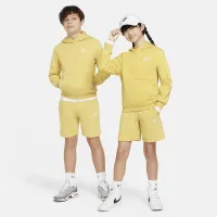Nike Sportswear Club Fleece Big дитячі Pullover Толстовка з капюшоном Yellow