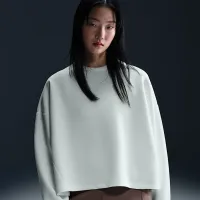 Nike 24.7 ImpossiblySoft жіноча Dri-FIT оверсайз Crew-Neck Top колір білий