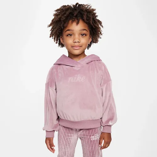 Nike Sportswear Toddler Cozy Pullover Толстовка с капюшоном цвет фиолетовый