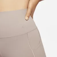 Nike Universa жіноча Medium-Support З високою талією 7/8 лосіни з кишенямиколір коричневий
