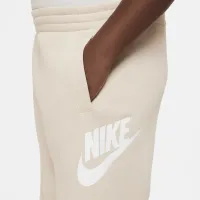 Nike Club Fleece Big дитячі Joggers (Extended Size) колір коричневий