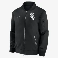 Chicago колір білий Sox Authentic Collection Dugout чоловічі Nike MLB Full-Zip Bomber Куртка колір чорний