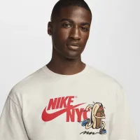 Nike Sportswear мужские Max90 футболка цвет коричневый