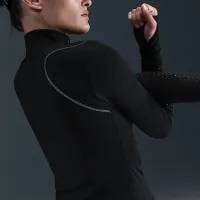 Nike Swift жіноча Therma-FIT ADV 1/4-Zip Running Top with Reflective Accents колір чорний
