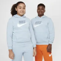 Nike Sportswear Club Fleece Big дитячі Толстовка з капюшоном (Extended Size) блакитний