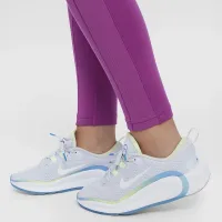 Nike Pro Girls' Therma-FIT Mid-Rise лосіни колір фіолетовий
