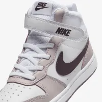 Nike Court Borough Mid 2 Little детские Кроссовки цвет белый
