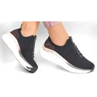 Кросівки Жіночі SKECHERS Relaxed Fit: D'LUX WALKER LET IT GLOW (149366-BKRG)