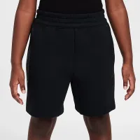 Nike Tech Fleece Little дитячі Tee and шорти комплект колір чорний