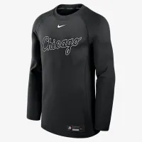 Chicago колір білий Sox Authentic Collection Game Time чоловічі Nike Dri-FIT MLB Pullover Crew колір чорний