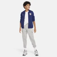 Nike U.S. Club Fleece Big детские Full-Zip Толстовка с капюшоном синий