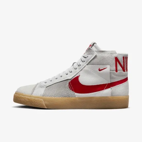 Nike SB Zoom Blazer Mid Premium Skate Кросівки колір білий