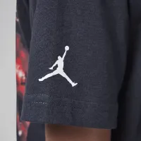 Nike Jordan Big детские Lightning Paris Saint-Germain футболка цвет черный