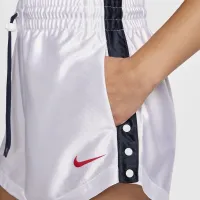 USA Village жіноча Nike баскетбольні З високою талією шорти колір білий