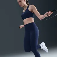 Nike One Seamless Front женская С высокой Талией Full-Length лосины синий