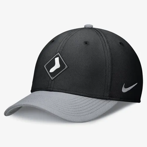 Chicago цвет белый Sox City Connect Swoosh мужские Nike Dri-FIT MLB Hat цвет черный