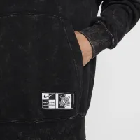 S.C. Corinthians Club мужские Nike Soccer French Terry Pullover Толстовка с капюшоном цвет черный