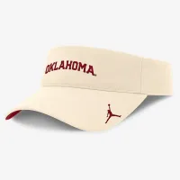 Nike Oklahoma Sooners Primetime Ace чоловічі Jordan Brand Dri-FIT College Adjustable Visor колір коричневий