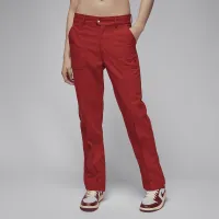 Nike Jordan жіноча Woven Pants колір червоний