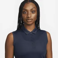 Nike Dri-FIT Victory женская Sleeveless для гольфа Polo синий