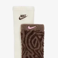 Nike Wild Warmth Big дитячі Fashion Crew шкарпетки (3 пар) колір коричневий