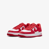 Nike Air Force 1 Big дитячі Кросівки колір червоний