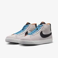Nike SB Zoom Blazer Mid Electric Skate Кросівки колір сірий