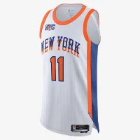 Jalen Brunson New York Knicks 2024/25 City Edition мужские Nike Dri-FIT ADV NBA Authentic Jersey цвет белый