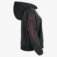 Chicago Bulls Standard Issue женская Nike Dri-FIT NBA Pullover Толстовка с капюшоном цвет черный