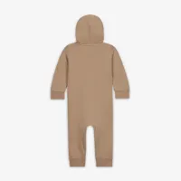 Nike Essentials Baby (0-9M) Hooded Coverall колір коричневий