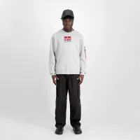 Кофта/футболка Alpha Industries Satin Logo Sweater 148311666 - Біла