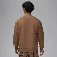 Nike Jordan Essentials мужские Fleece Crew-Neck свитшот цвет коричневый