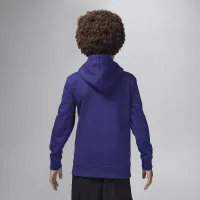 Nike Jordan MJ Flight MVP Pullover Толстовка с капюшоном Little Kids Толстовка с капюшоном цвет фиолетовый