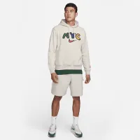 Nike Sportswear Club Fleece мужские Pullover Graphic Толстовка с капюшоном цвет коричневый