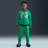 Nike Sportswear Little детские Reveal 2-Piece Pullover Толстовка с капюшоном набор цвет зеленый