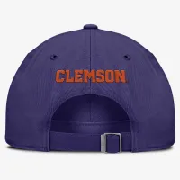 Clemson Tigers Primetime Club чоловічі Nike College Adjustable Hat колір фіолетовий