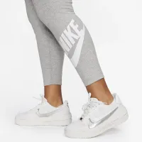 Nike Sportswear Classics женская С высокой Талией Graphic лосины (большие размеры) цвет серый
