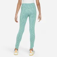 Nike Dri-FIT One Big дитячі (Girls') тренувальні лосіни колір зелений