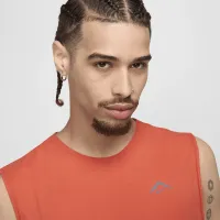 Nike Solar Chase мужские Dri-FIT Sleeveless Running Top Orange