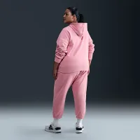 Nike Sportswear Club Fleece женская Pullover Толстовка с капюшоном (большие размеры) Pink