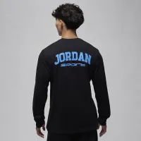 Nike Jordan Sport чоловічі Long-Sleeve футболка колір чорний