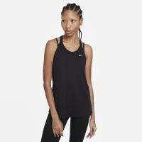 Nike Dri-FIT жіноча тренувальні Tank колір чорний