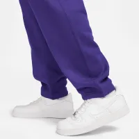 Nike Solo Swoosh чоловічі Fleece Pants колір фіолетовий