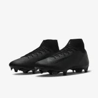 Nike Mercurial Superfly 10 Academy MG High-Top футбольні бутси колір чорний