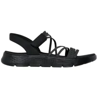 Кросівки Сандалі Жіночі Skechers GO WALK Flex Sandal - Emma (141473-BKGY)