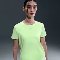 Nike One Classic жіноча Dri-FIT Short-Sleeve Top Yellow
