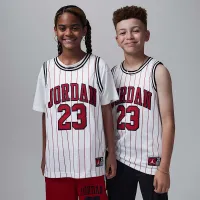 Nike Jordan23 Big детские Printed Jersey цвет белый