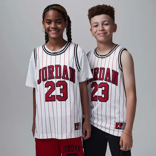 Nike Jordan23 Big детские Printed Jersey цвет белый