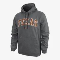 Texas Club Fleece чоловічі Nike College Толстовка з капюшоном колір сірий