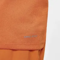 Nike Dri-FIT Multi Tech Big детские (для мальчиков) 1/2-Zip тренировочные Top Orange
